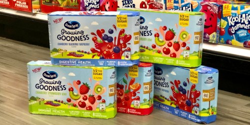 Ocean Spray Growing Goodness Juice Drinks Only $1 Per Box After Target Gift Card