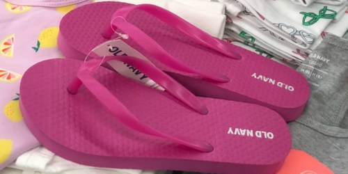Old Navy Flip Flops ONLY $1 on May 25th & 26th (Cardholders Only)