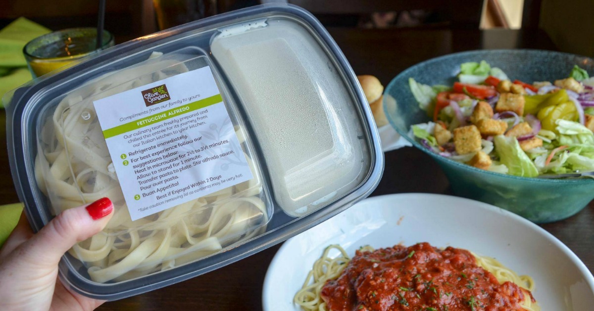 Olive Garden Buy One Take One Deal Gives You Two Meals For 12 99