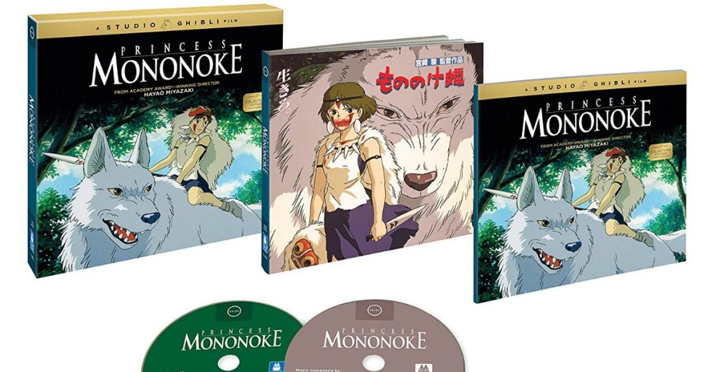 Studio Ghibli Princess Mononoke Limited Edition Blu Ray Cd Book 34 99 Shipped Pre Order Now Hip2save Bloglovin