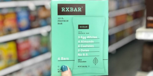 $5 Worth of Rare RXBar Coupons = 4-Count Multi-Packs Only $2.49 After Cash Back at Target