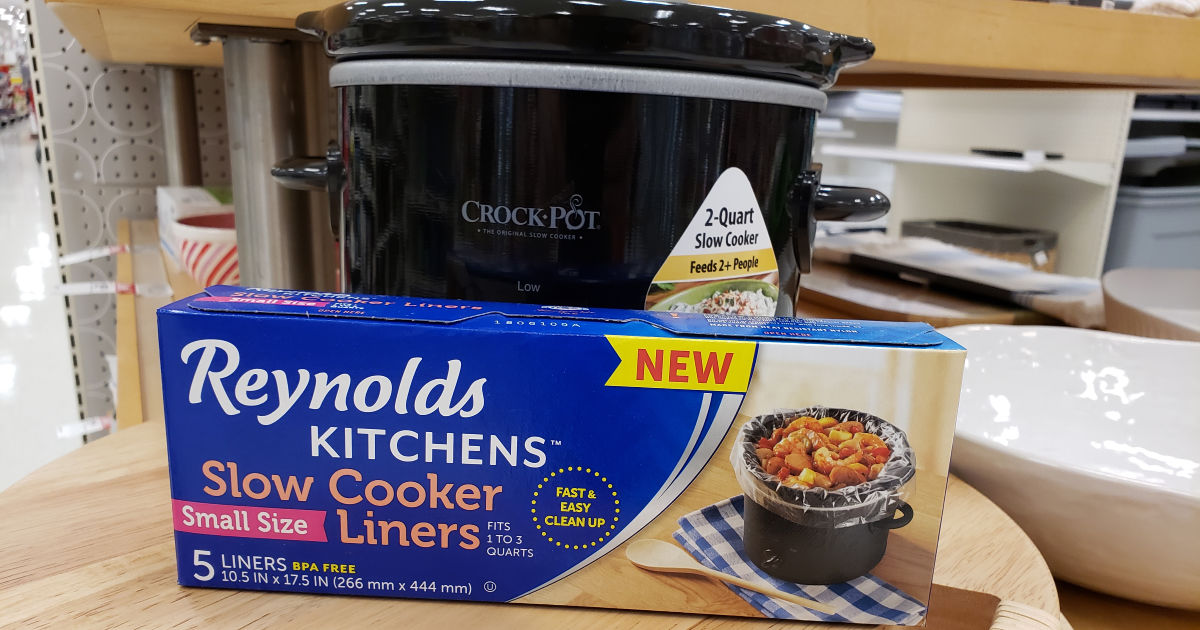 Reynolds Slow Cooker Liners as Low as 84¢ Each at Target + More