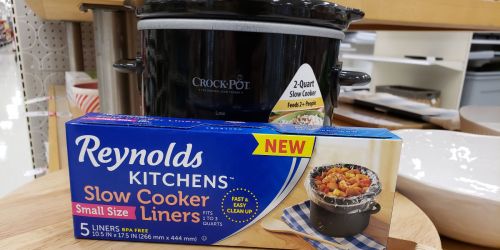 Reynolds Slow Cooker Liners as Low as 84¢ Each at Target + More
