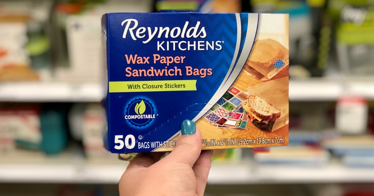 Reynolds Kitchens Sandwich and Snack Wax Paper Bags Only 259 Shipped   Common Sense With Money