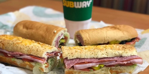 $5 Off ANY Subway Order for Select PayPal Users (Check Your Inbox)