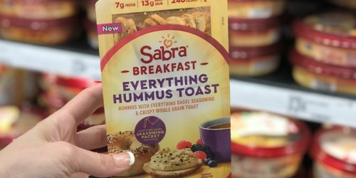 40% Off Sabra Breakfast Hummus Toast at Target (Just Use Your Phone)