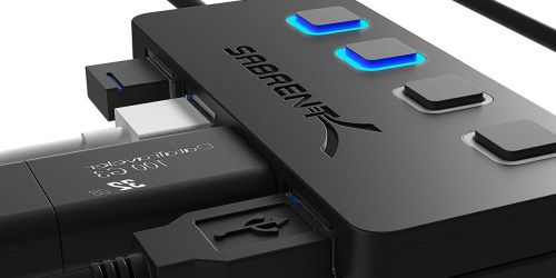 Amazon: Sabrent 4-Port USB Hub Only $6.99 + More