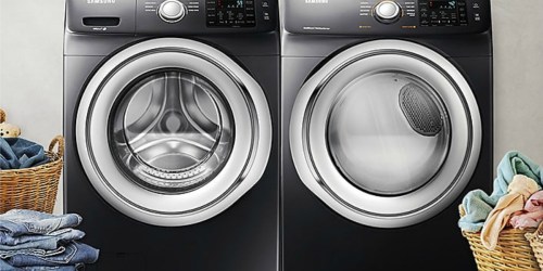 Up to 60% Off Samsung Dryers with Steam Technology
