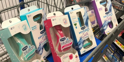 $5 Worth of New Schick Razor Coupons = Just 97¢ After Cash Back at Walmart & More