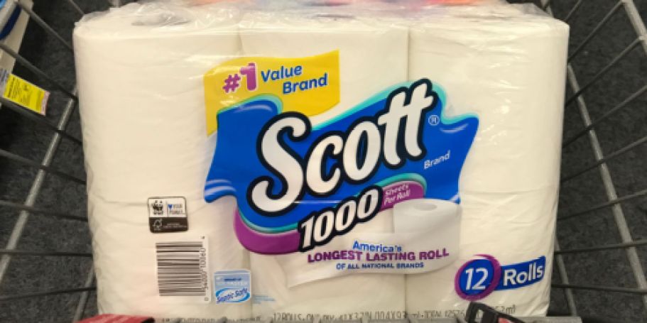 TWO Scott Toilet Paper 12-Packs Just $4.99 Each After CVS Rewards (Reg. $14)