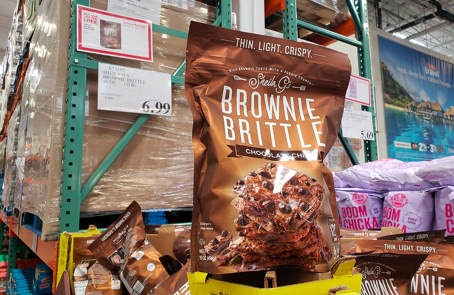 Buy 1, Get 1 Free Sheila G’s Brownie Brittle at Costco (Just 3.50 Per