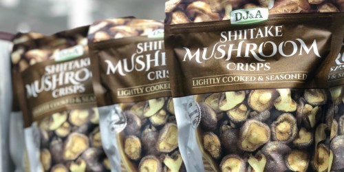 Shitake Mushroom Crisps Large Bag Only $4.99 at Costco