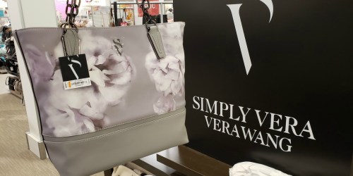 Up to 70% Off Simply Vera Wang Bags + Free Shipping for Kohl’s Cardholders