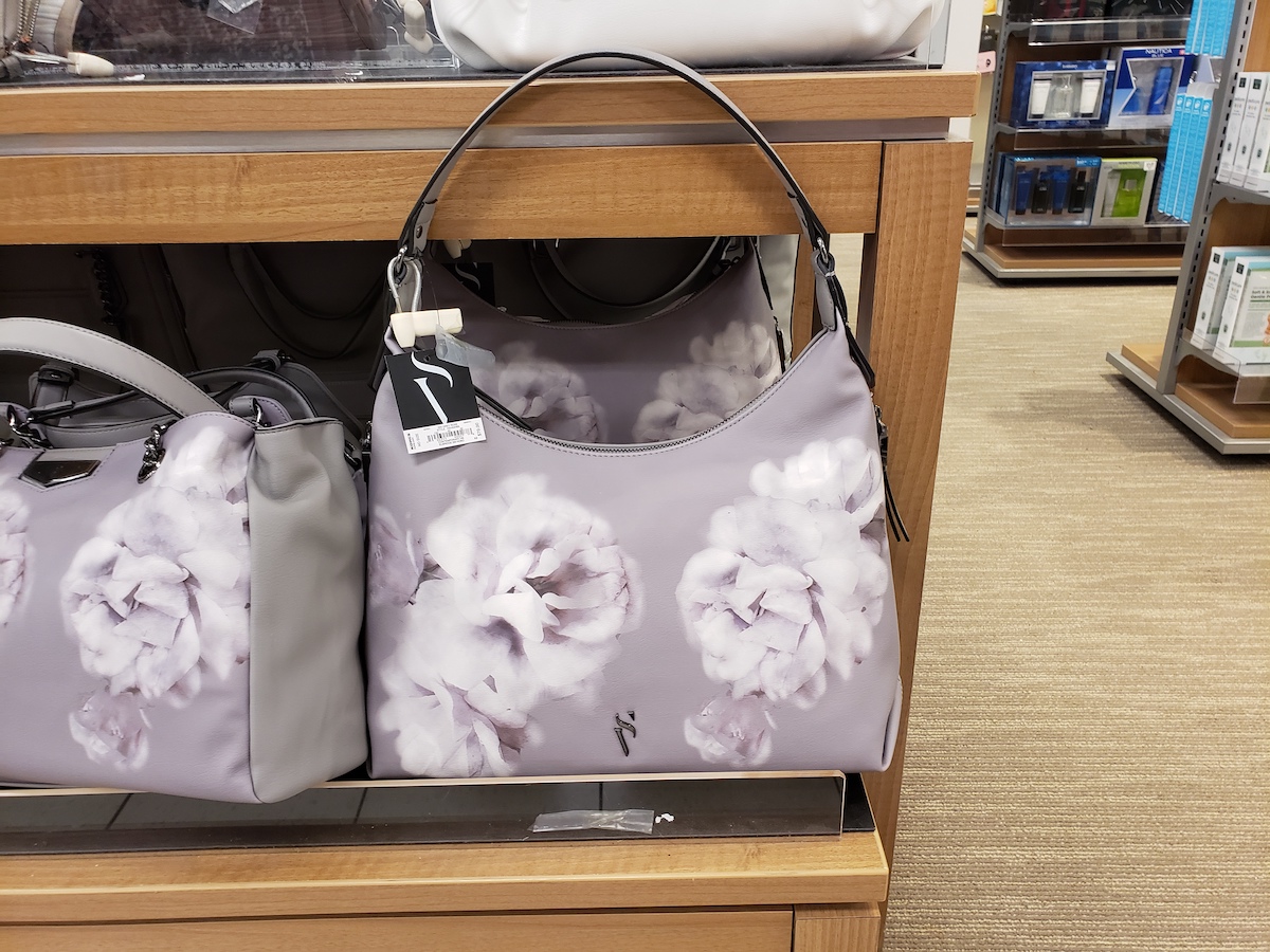 New Simply Vera Wang Satchel Crossbody Bag Handbag Purse - Purple Ash Ombre  | eBay