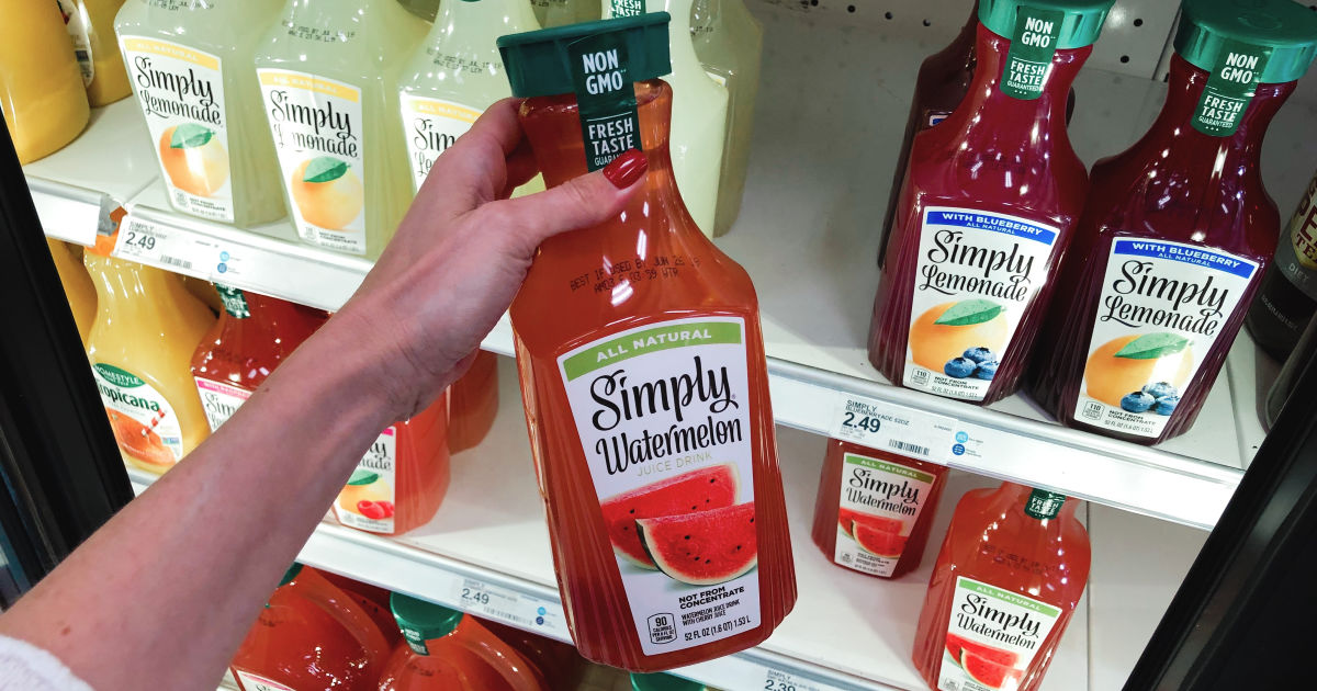 Simply deals watermelon juice