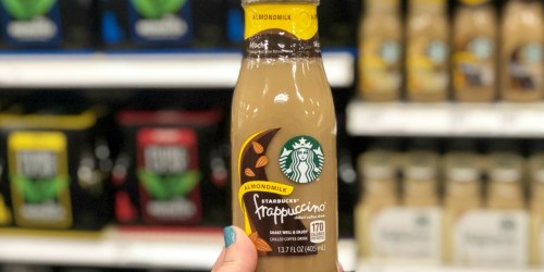 Starbucks Almond Milk Frappuccino Only $1.98 at Target + More (Just Use Your Phone)