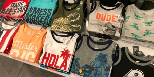 The Children’s Place Toddler Tanks, Tights & Tees as Low as $2.68 Shipped (Regularly $9+)