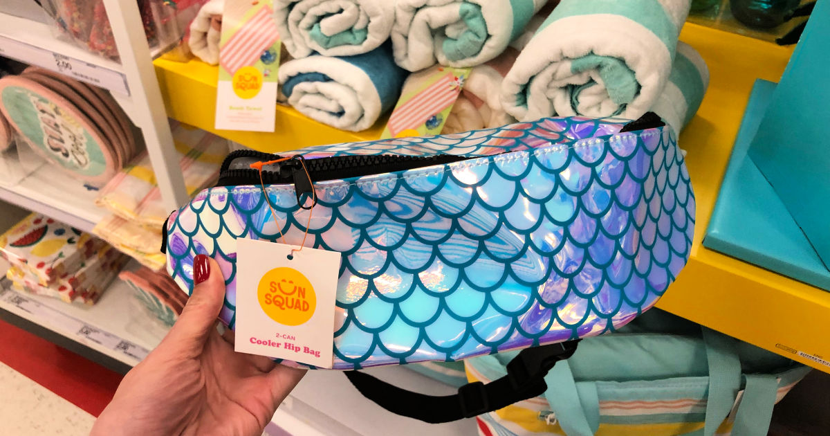 target mermaid fanny pack