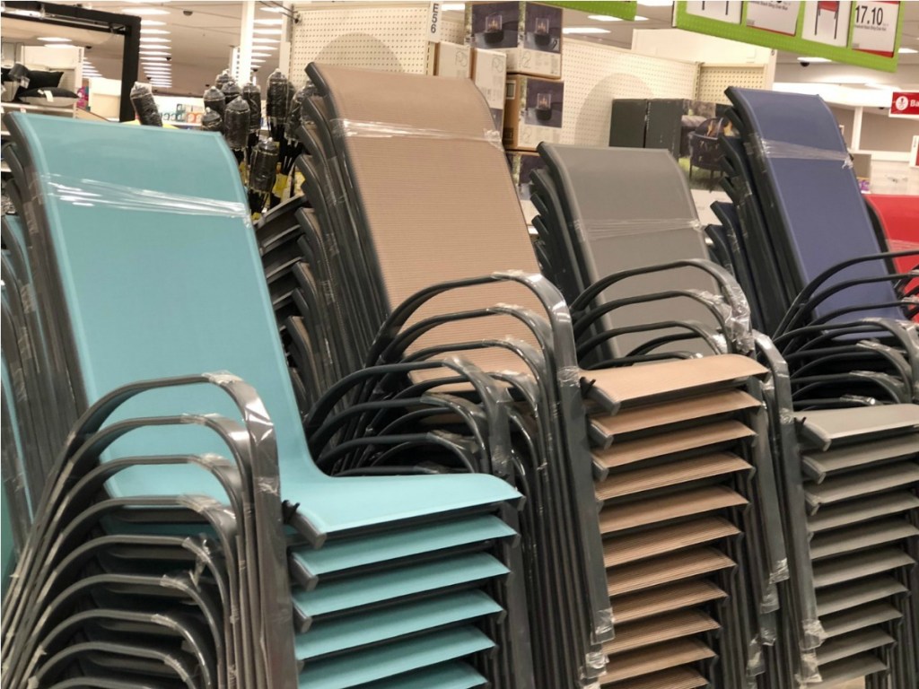 Stacking Patio Chairs As Low As 14 Each At Target Hip2save