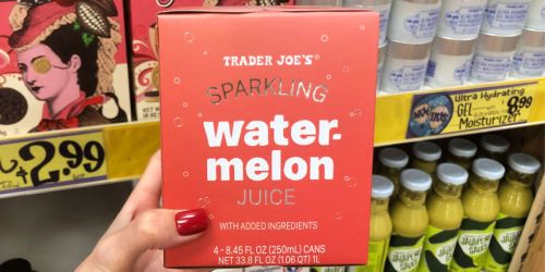 Trader Joe’s Sparkling Watermelon Juice is Here (But Only for the Summer Season!)