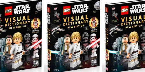 LEGO Star Wars Visual Dictionary w/ Minifigure Only $9 (Regularly $22)
