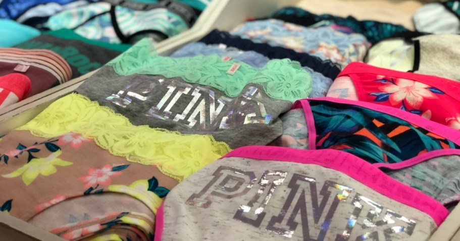 Victoria’s Secret PINK Underwear 5-Packs from $12.99 – Only $2.60 Each!