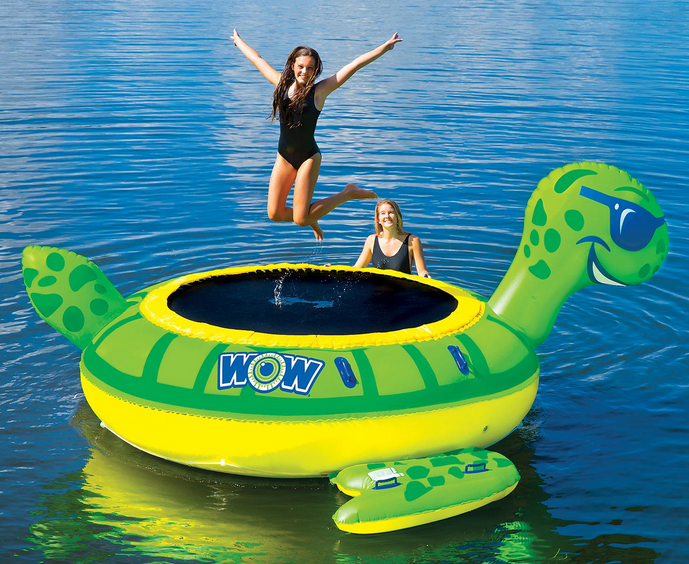 Get Ready For Summer! HUGE Inflatable Sprinklers, Water Islands ...