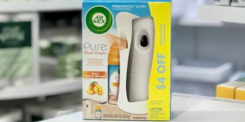High Value $3/1 Air Wick Freshmatic Kit Coupon = 50% Savings After Cash Back at Target