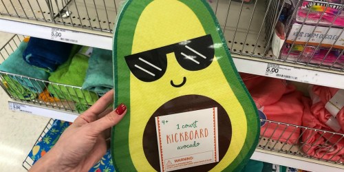Kids Foam Kickboards Only $5 at Target (Avocados, Mermaids, Whales & More)