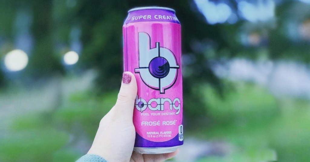 froze rose bang energy drink