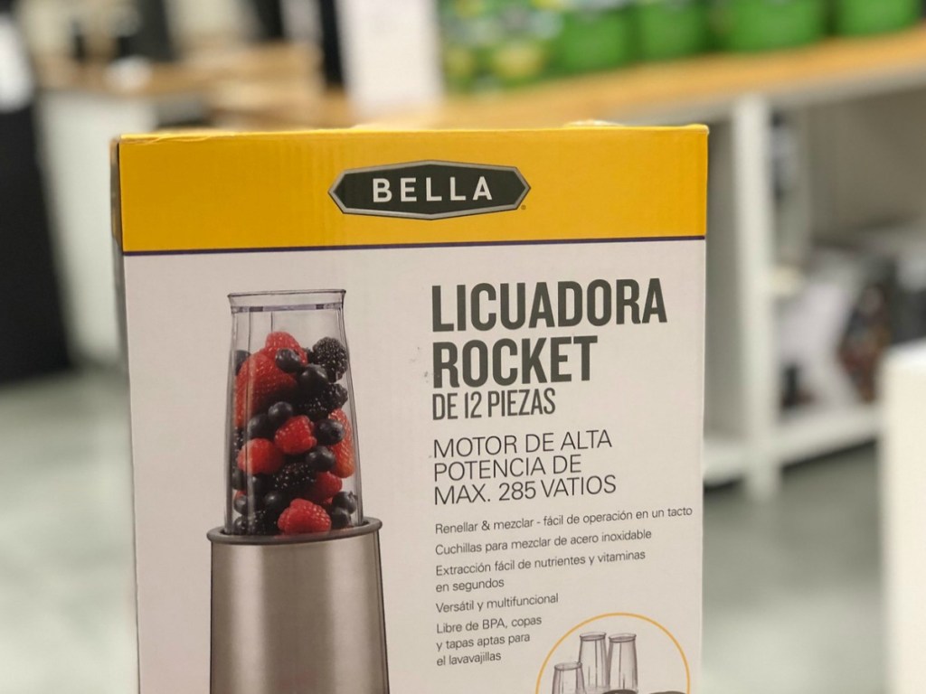 bella rocket blender in box
