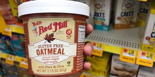 Bob’s Red Mill Gluten Free Oatmeal Only 13¢ After Cash Back at Walmart
