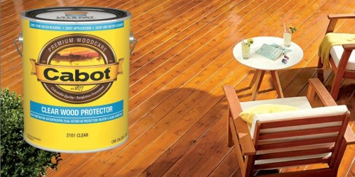 Buy One Cabot Stain, Get One FREE After Lowe’s Mail-In Rebate