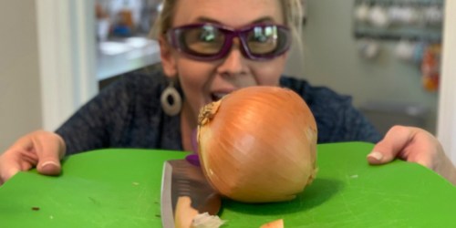 Onion Tears Gotcha Down? Tempted to Buy Expensive Pre-Chopped Onions? READ THIS.