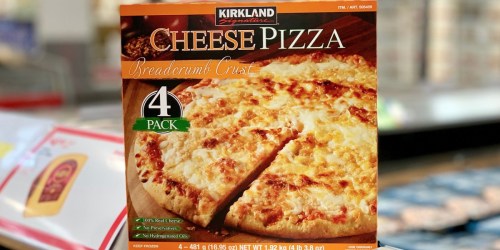 Kirkland Signature Cheese Pizza 4-Packs Only $5.99 at Costco (Just $1.49 Each)