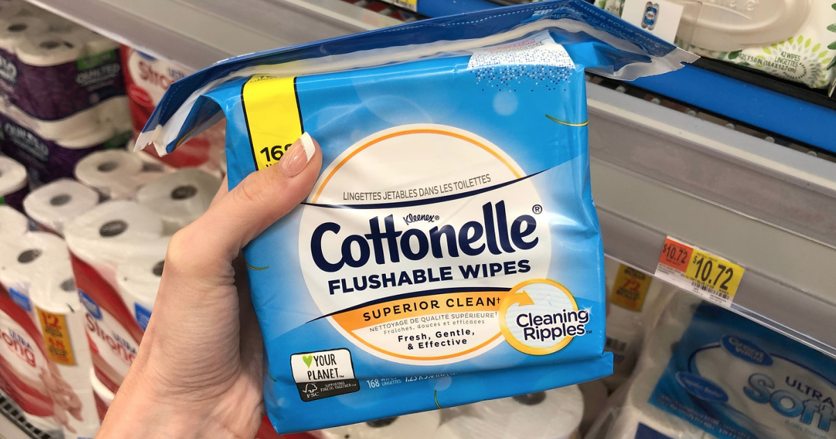 Cottonelle Flushable Wipes Recalled Due to Possible Bacteria