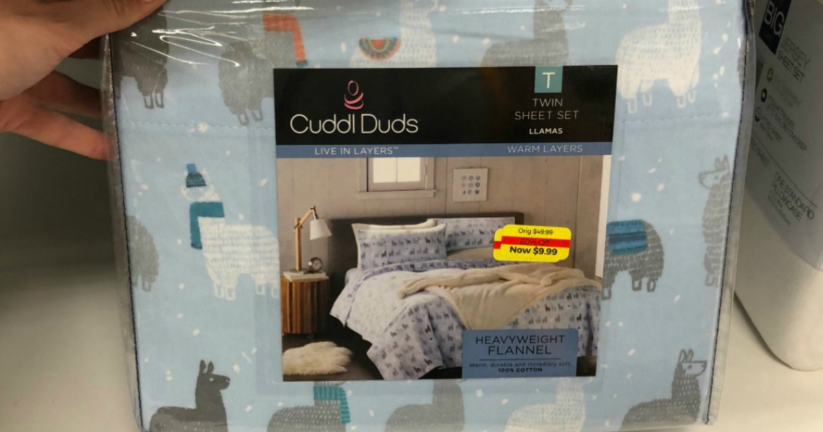 Cuddl Duds Flannel Sheet Sets as Low as 5.59 at Kohl's (Regularly 70