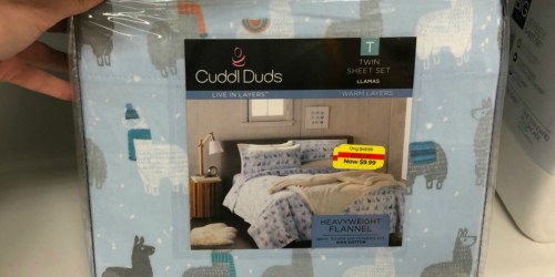 Cuddl Duds Flannel Sheet Sets as Low as $5.59 at Kohl’s (Regularly $70) + More