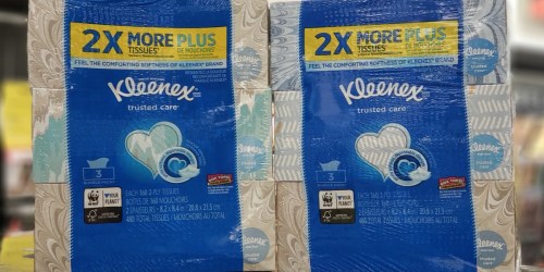 Kleenex 3-Count Multipacks Only 99¢ Each After CVS Rewards