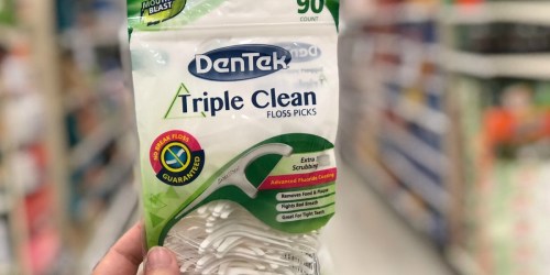 TWO DenTek 90-Count Floss Picks Only $1 at Walgreens.com (Just 50¢ Each)