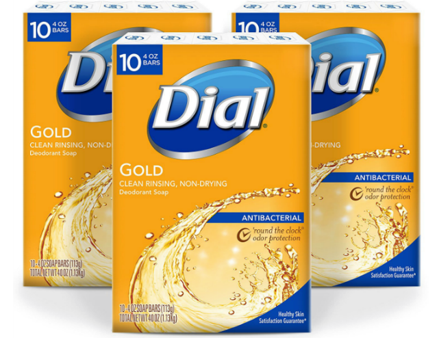 Amazon: Dial Bar Soap 30-Count Only $11 (Just 37¢ Per Bar) • Hip2Save