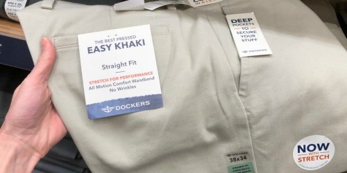 Dockers Men’s Khaki Pants as Low as $14.99 at Macy’s (Regularly $50)