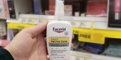 Eucerin Daily Protection SPF 30 Face Lotion Only $5.54 Shipped at Amazon