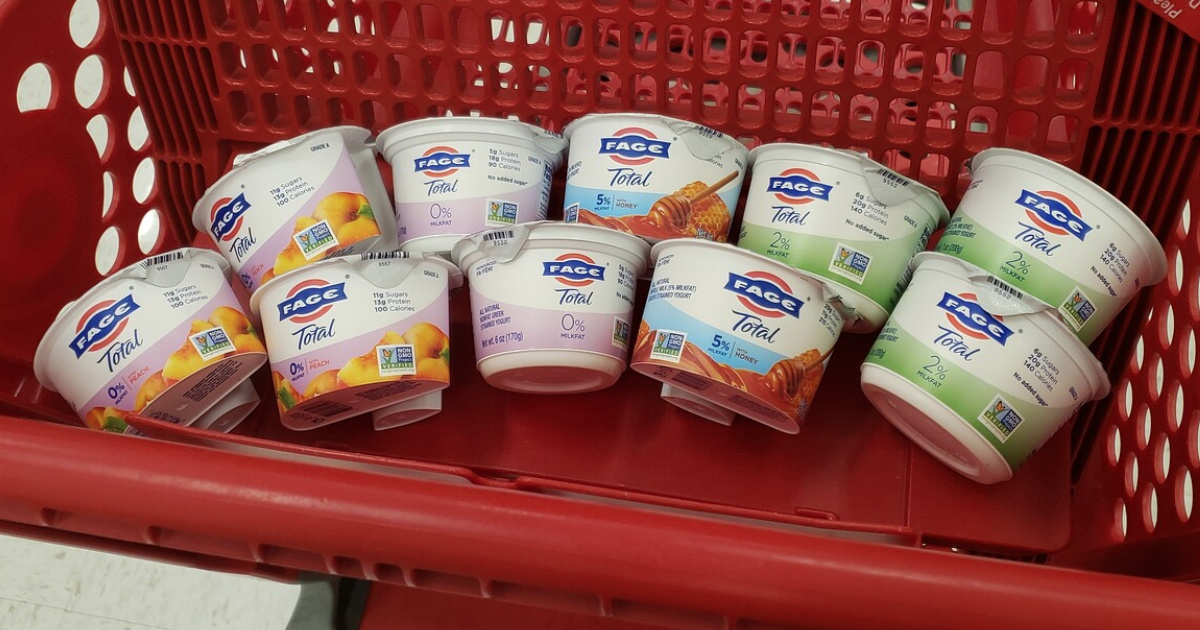 Fage Total Yogurt Only 50¢ After Cash Back at Target
