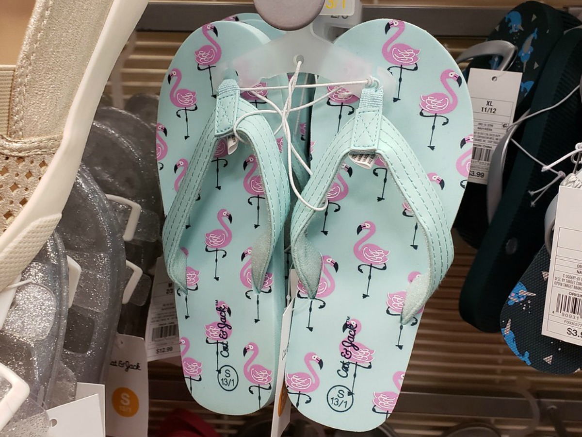 just married flip flops target