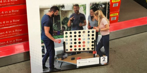 Giant Wooden Games Only $29.99 at ALDI (Play Indoors or Outdoors)