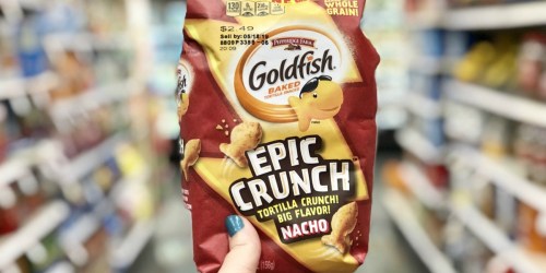 Goldfish Epic Crunch Only $1 at Target After Cash Back (Just Use Your Phone)