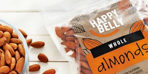 Amazon: Happy Belly Whole Raw Almonds 48-Ounce Bag Only $12 Shipped