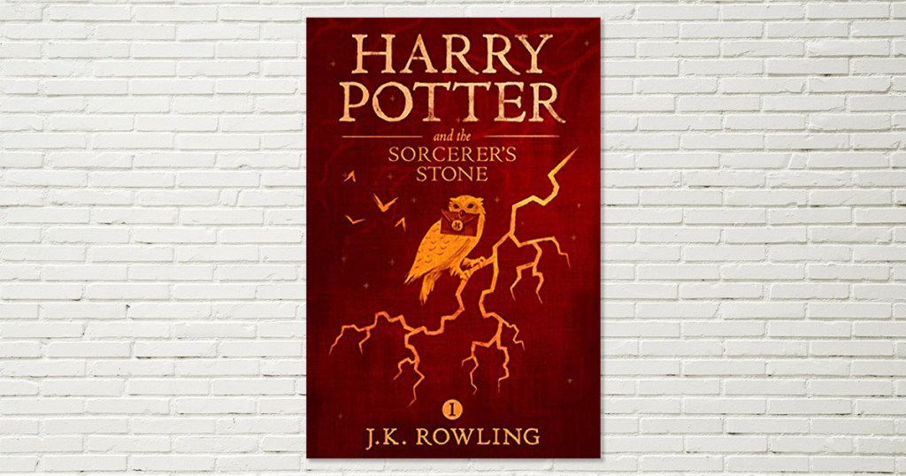 harry potter and the sorcerer's stone novel cover
