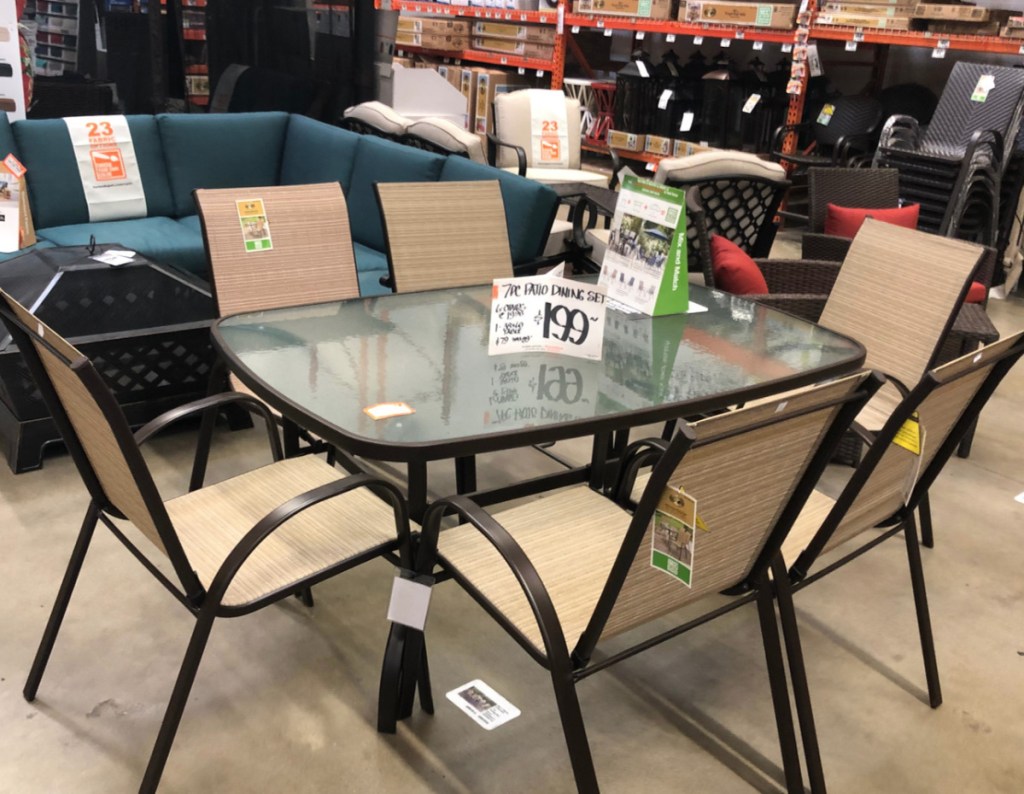 home depot patio set